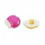 Plastic Buttons ZA14, Size 24 (25 pcs/pack) - 2