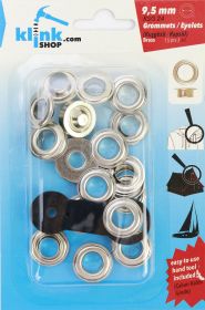 Croitorie Set Ocheti 9.5 mm + Dispozitiv Montare (15 piese/pachet)