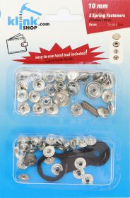 Capse, Matrite, Prese si Accesorii Set Capse 10 mm + Dispozitiv Montare (15 piese/pachet)