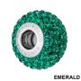 PavÊ Beads BeCharmed, Different Colors (1 pcs) Code: 180101-COLOR - 2