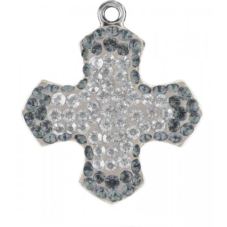 Swarovski Pendant, 20 mm, Color: Crystal Silver Night (1 piece)Code: 167432-20MM