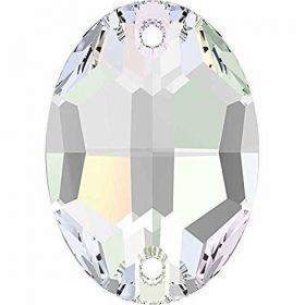 Cristale Swarovski fara Adeziv, 30 mm, Diferite Culori (1 buc/pachet)Cod: 2035 - Cristale de Cusut Swarovski, 24x17 mm, Culoare: Crystal-AB (1 bucata)Cod: 3210