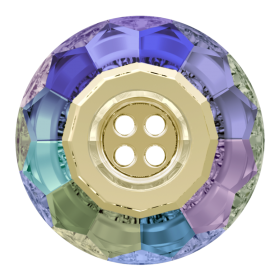 Swarovski Swarovski Buttons,18 mm, Color: Crystal (1 piece)Code: 3008