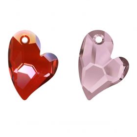 Cristale de Lipit Swarovski, Marimea: 9 mm, Culoare: Light Siam (18 buc/pachet) - Pandantiv Swarovski, 27 mm, Diferite Culori (1 bucata) Cod: 6261-MM27