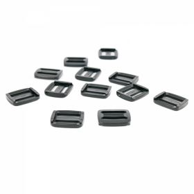 Plastic and Metal Buckles  - Plastic Buckles, interior lenght 20 mm (200 pcs/pack)Code: 7403-0174