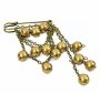 Decorative Pin Brooch with Beads, 5 cm (1 pcs/pack)Code: IA00080 - 2