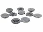 Plastic Shank Buttons, size 32L (100 pcs/pack)Code: 0311-1196 - 1