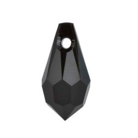 Swarovski Pandantiv Swarovski, 18x9 mm, Culori: Jet (1 bucatat) Cod: 6000