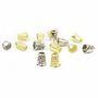 Metal Cord End Toggles (100 pcs/bag) Code: MTL119 - 2