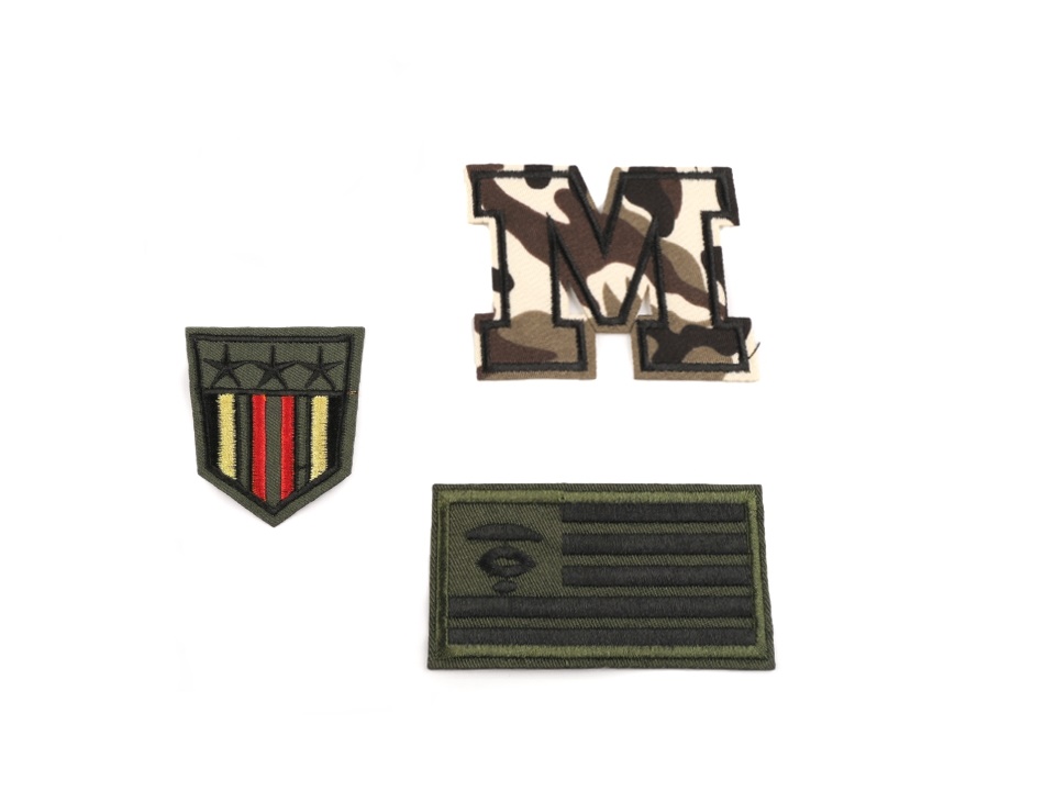 Army Iron-On Patch (12 pcs/pack) Code:  390991
