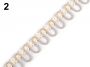 Banda cu Butoniere Elastice, Latime 15 mm (13.5 m/pachet) Cod: 510673 - 10