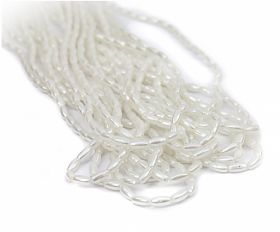 Perle cu bucla, Ø10 mm (25 bucati/pachet) - Perle Sirag, 4x8 mm (12 siraguri/pachet)