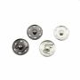 Metal Sew-on Snaps, 21 mm, Silver (200 sets/box) - 1