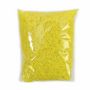 Tube Glass Beads, Color: Yellow 12 (100 gr/bag) - 3
