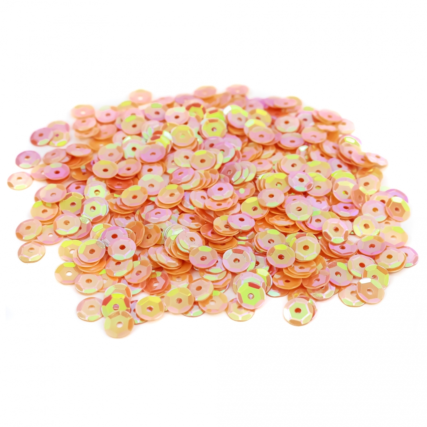 Sequins, 6mm ( 100 /pack)