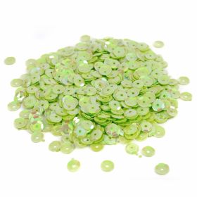 Paiete, 17 mm, Model Liliac (100 gr/pachet)  - Paiete, 6 mm, Verde deschis (100 gr/pachet) 