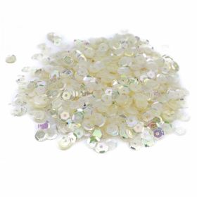 Decorative Sequins, diameter: 6 mm (91.44 m/roll)Code: PAIETE-3 - Sequins, 6mm ( 100 /pack)