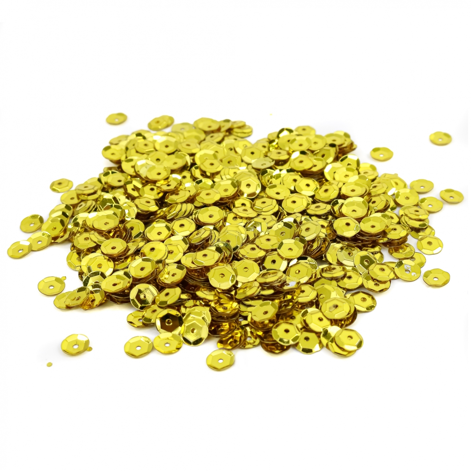 Sequins, 6mm ( 100 /pack)