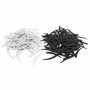 Long Sequins, 32 mm, Black, Silver ( 100 /pack) - 1