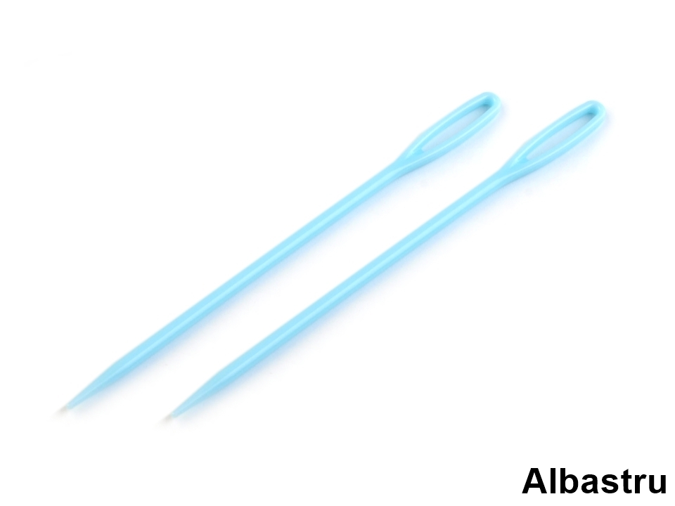 Plastic Sewing Needles, 75 mm (10 pcs/pack)Code: 020735 - 3