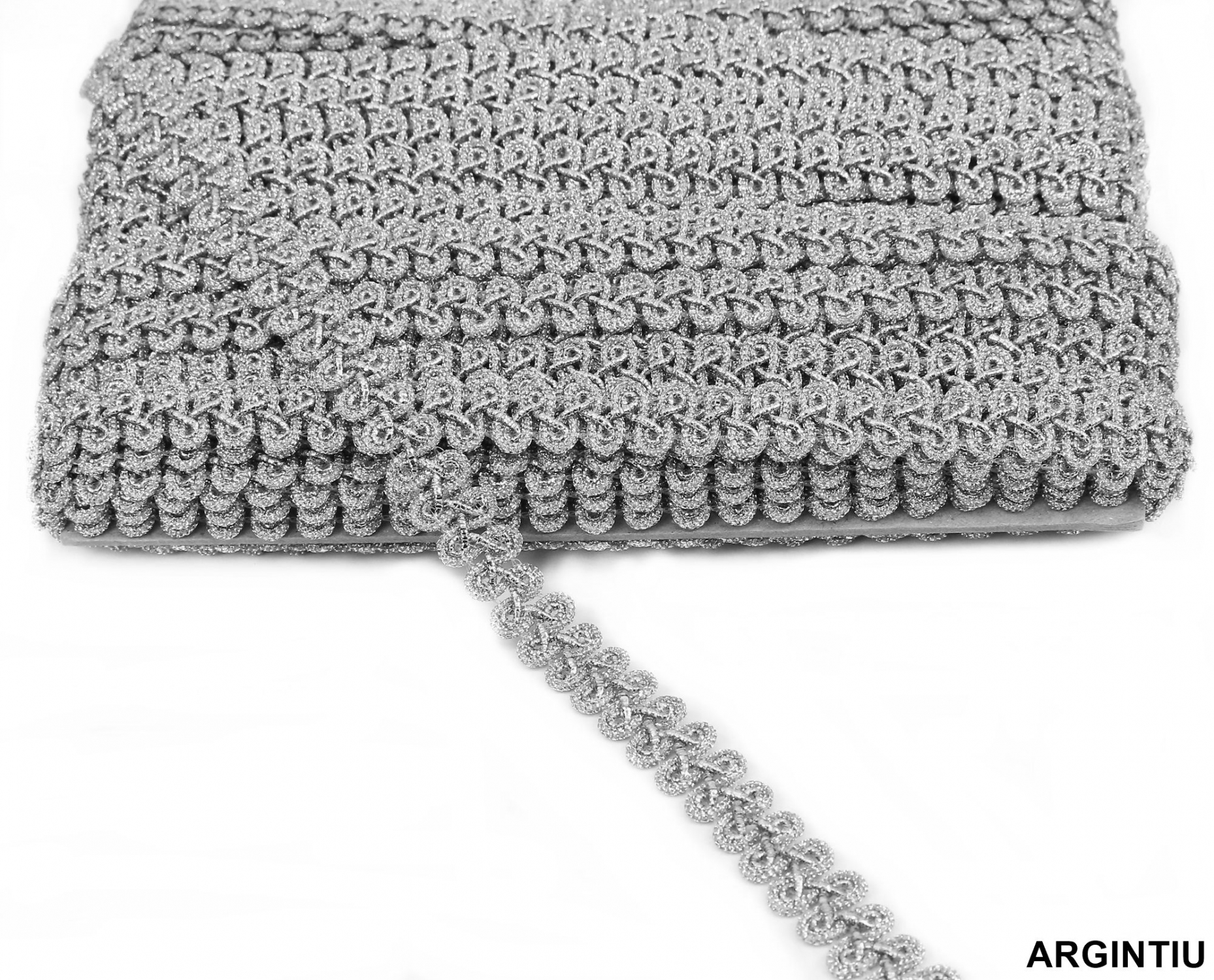 Pasmanterie cu Fir Metalic, latime 1.5 cm (25 metri/rola)Cod: ARN325 - 3