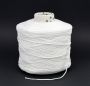 Round Elastic Tape, Ø 2 mm WHITE - 2