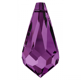Oferta la 1 Leu + TVA Pandantiv Swarovski, 13x6.5 mm, Culori: Amethyst (1 bucatat) Cod: 6000