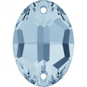 Pandantiv Swarovski, 20 mm, Culoare: Crystal (1 bucata)Cod: 6704-MM20 Cristale de Cusut Swarovski, 16x11 mm, Culoare: Crystal Blue Shade (1 bucata)Cod: 3210