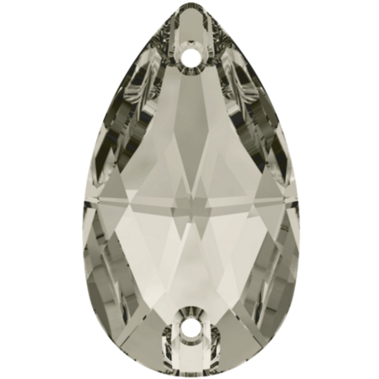 Cristale de Cusut Swarovski, 18x10.5 mm, Culoare: Crystal Satin (1 bucata)Cod: 3230