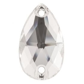 Oferta la 7 Lei + TVA - Cristale de Cusut Swarovski, 28x17 mm, Culoare: Crystal (1bucata)Cod: 3230