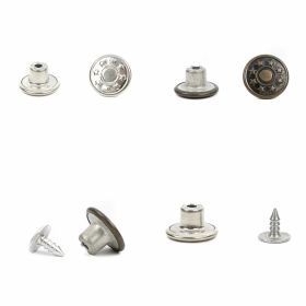 Snaps, Moulds, Hand Press and Accessories - Jeans Buttons, 14 mm (1000 sets/pack)Code: EM-J-14mm