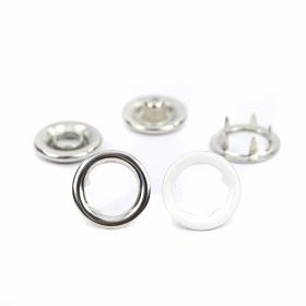 Snap Buttons  S Spring System, 10 mm, Nickel, Antic-brass, Black-oxid (1.000 sets/pack) - Snap Buttons, 15 mm (250 sets/pack)Code: TC-15