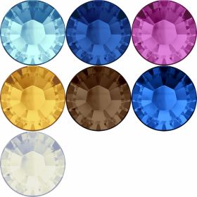 Hotfix Crystals 2038, Size: SS6, Color: Crystal-AB (1440 pcs/pack) - Hotfix Crystals 2038, Size: SS16, Color:  different colours (1440 pcs/pack)