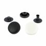 Snap Buttons + Plastic Head, 15 mm (250 sets/pack)Code: SC135-15MM - 1