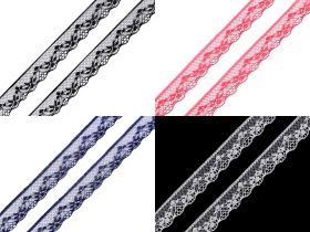 Decorations - Synthetic Lace, width 18 mm (15 meters / roll) Cod: 180997