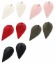 Ecological leather leaves (10 pcs / pack) Code: 330446 - 1