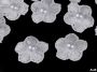 Pearl Embroidered Flowers, diameter 20 mm (10 pcs / package) Code: 400098 - 2