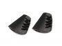 Eco leather cord end, 23x21 mm (10 pieces / pack) Code: 780652 - 3