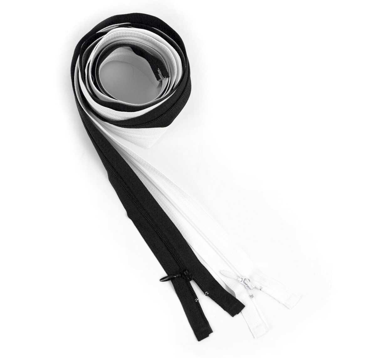 150 cm Nylon Zipper,Black (50 pcs/pack)
