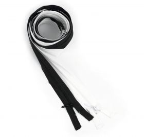 Nylon Zipper - 150 cm Nylon Zipper,Black (50 pcs/pack)