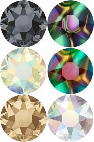 HotFix Crystals - 2078 - Hotfix Crystals 2078, Size: SS16, Color: Crystal-AB (144 pcs/pack)