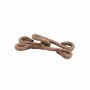 Covered Hook and Eye Clasps, Brown, 30 mm (144 sets/pack)Code: MB Imbracat - 2