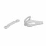 Metal Hook and Eye Clasps, Silver (144 pcs/pack) Code: MB2 parti - 2