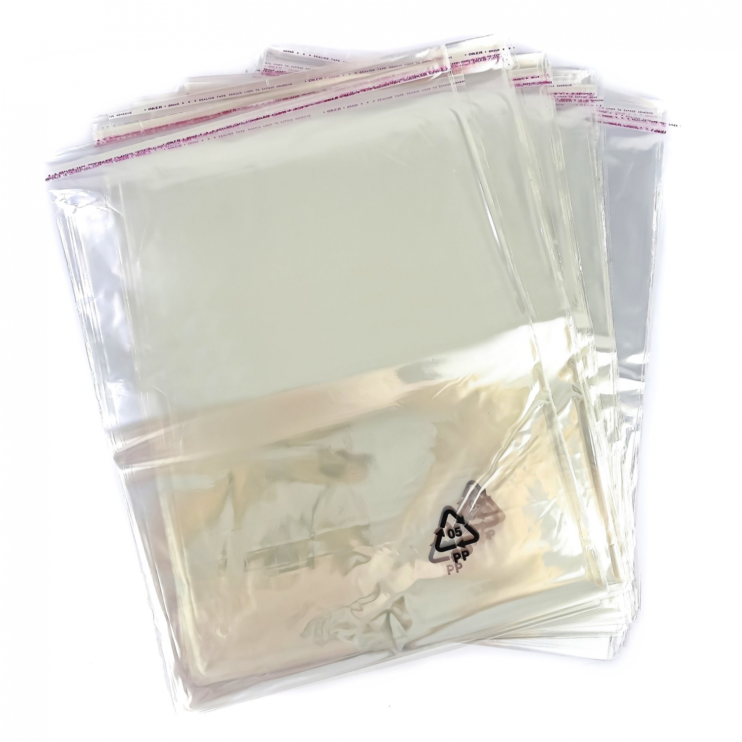 Bags with Adhesive Closure, Size 130x180 mm (1.000 pcs/pack)