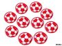 Embleme Termoadezive, Minge de Fotbal, 35 mm (10 buc/pachet) Cod: 390332 - 6