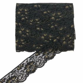 Lace and Trimmings - Sale - Elastic Lace, width 63 mm (10 m/roll)Code: 1715