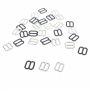 Metal Bra Slides, interior size 10 mm (100 pcs/pack)Code: MA10 - 1