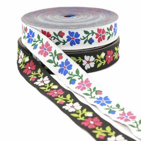 Polyester Decorative Tape - Decorative Tape, width 25 mm (25 meters/roll)Code: FLORI
