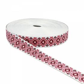 Polyester Decorative Tape - Decorative Tape, width 25 mm (10 meters/roll)Code: BUCOVINA