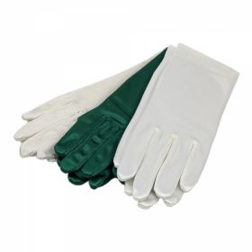 Wedding and Waiter Gloves - Satin Gloves, 23 cm (1 pair/pack)